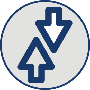 icon | arrows pointing up and down