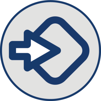 icon | arrow pointing right indicating integration