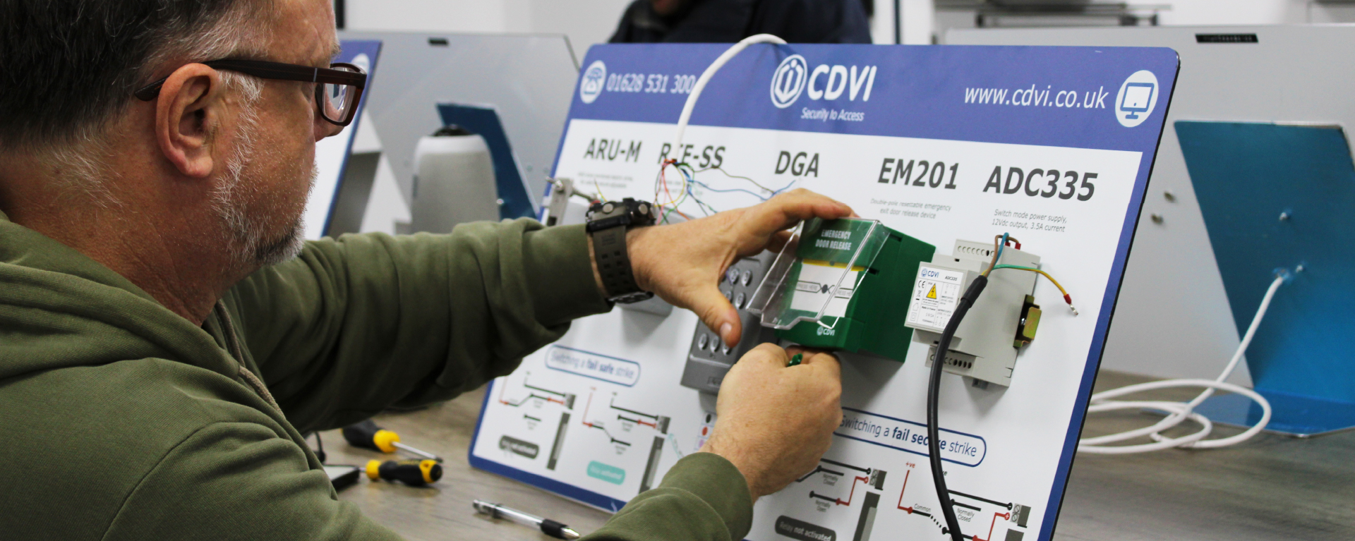 Bespoke training at CDVI Academy for introduction to access control